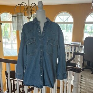 Levi's Blue Button Down Shirt